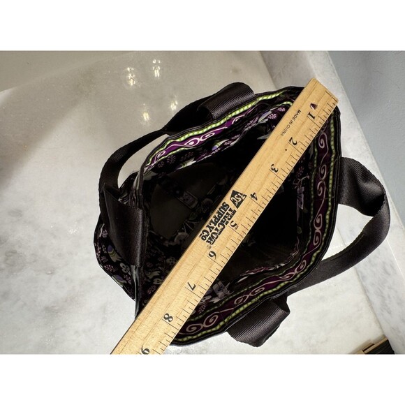 Vera Bradley Shower Caddy Plum Petals Mesh Bottom Vinyl Travel College Bath - Picture 12 of 14